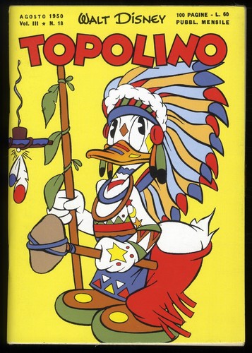 Topolino agosto 1950 - -,