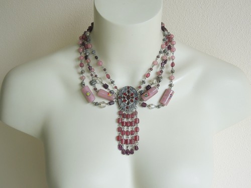 Collana vintage gablonz - vintage,