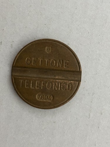 Gettone telefonico 7804 raro - gettone,