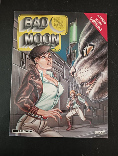 Fumetto bad moon - bad, con