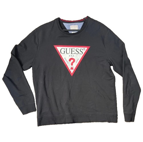 Felpa guess nera - slim, fit