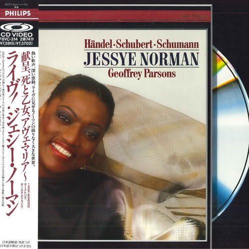 Laserdisc gessye norman - laserdisc, live