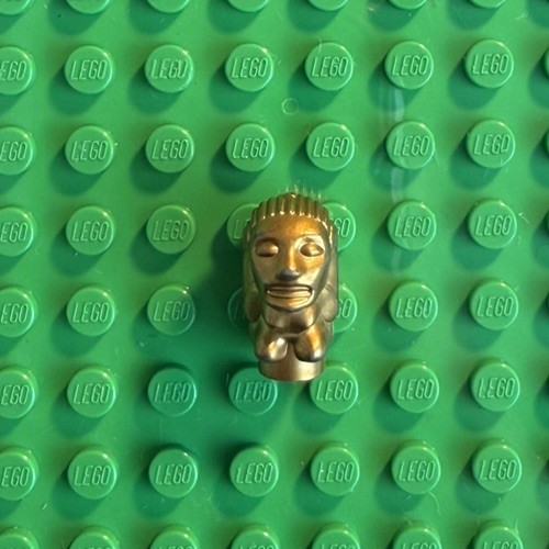 Lego tempio peruviano statua - lego,