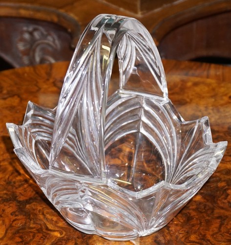 Cestino vaso vetro con - vaso,