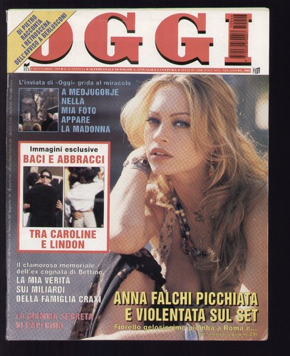 Oggi 1995 anna falchi - 44/1995,