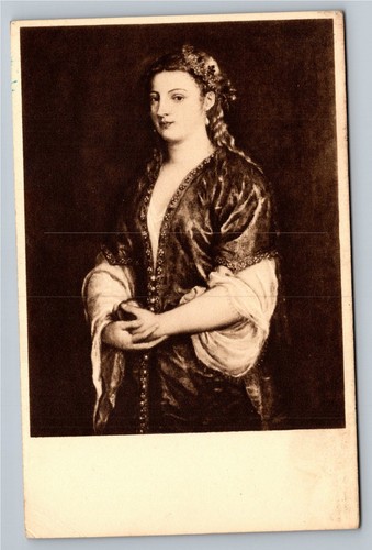 Tiziano ritratto signora - di,
