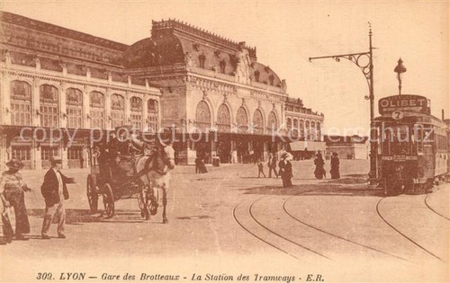 Tram lyon gare - tram, des