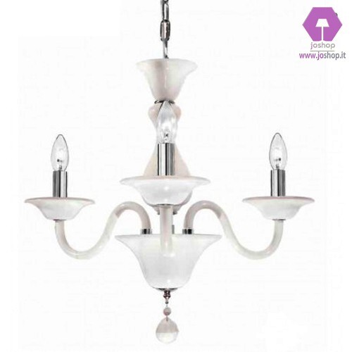Lampadario vetro murano luci - vetro,