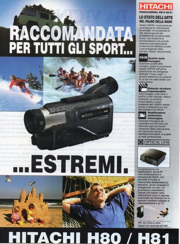 1980 hitachi videocamera h80 - 1980,
