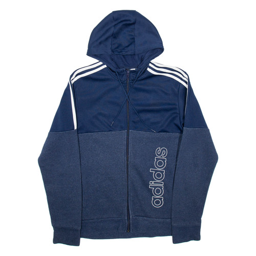 Adidas felpa blu uomo - felpa, da