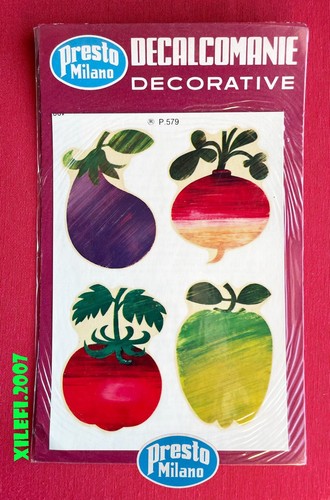 Verdura colori pastello decal - colori,