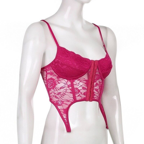 Top crop sexy pizzo - crop,