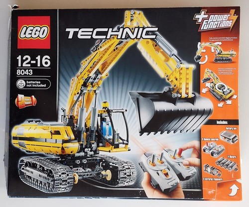 Lego technic 8043 - lego, escavatore
