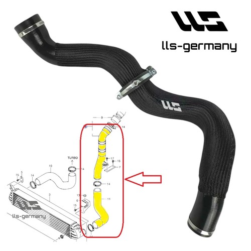Turboscarico tubo intercooler - tubo,