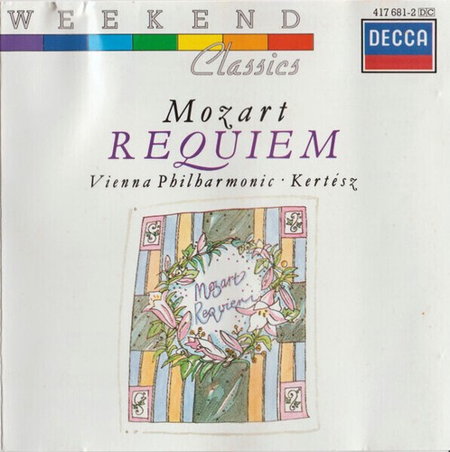 Mozart requiem decca 1988 - cd,