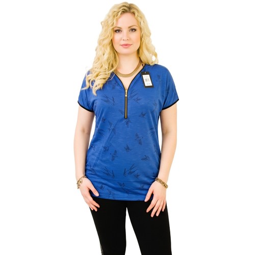 Maglia donna blu 2xl - da,
