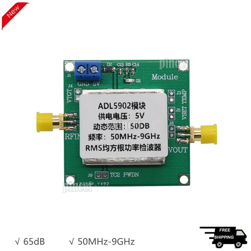 Adl5902 50mhz 9ghz - 50mhz-9ghz, rms