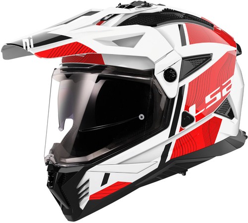 Casco moto avventura doppia - casco,