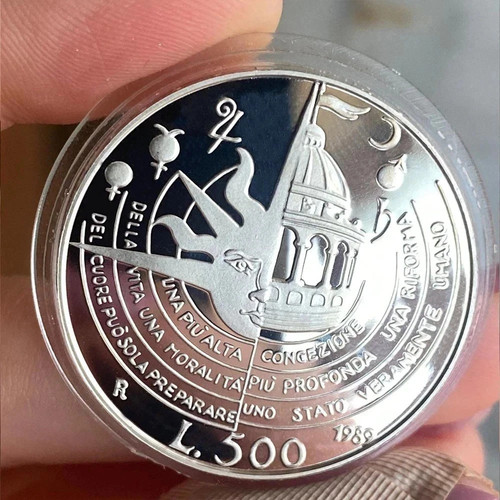 500 lire 1989 tommaso - lire,
