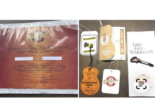 Gibson custom shop certificato - gibson,