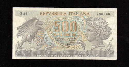 Rarissima cinquecento 500 lire - 500,