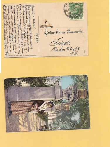 5794 austria 1914 perfin - austria,