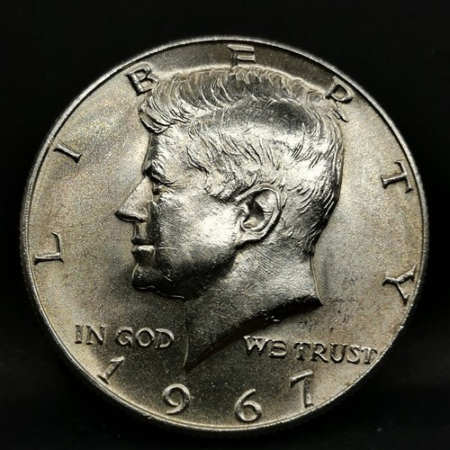 Half dollar kennedy - half,