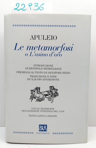 Apuleio metamorfosi o - apuleio,