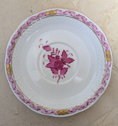 Herend apponyi rosa plato de - rosa,,