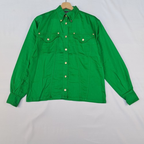 Camicia versace colore verde - versace,
