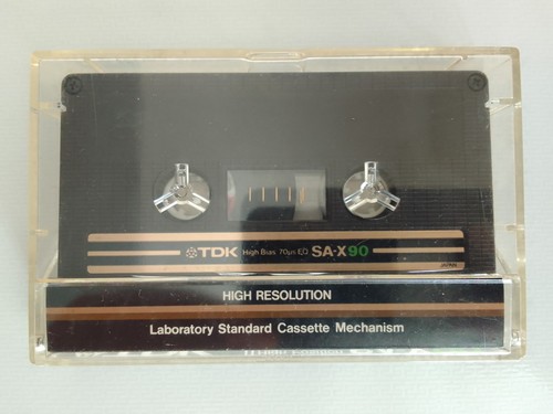 Tdk vintage 1982 type - tdk, sa-x