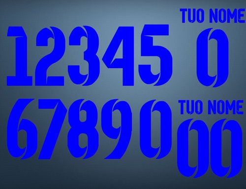 Numeri per maglia calcio anni - per,