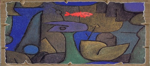 Klee underwater garden stampa - klee,