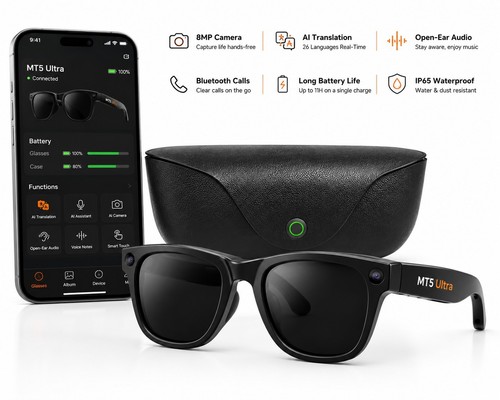 Smart glasses 8mp - smart,