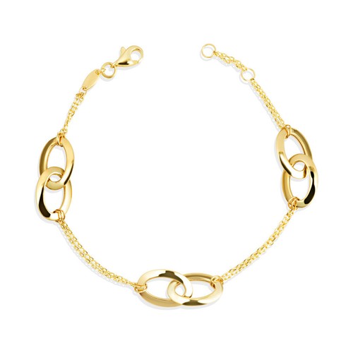 Bracciale oro giallo kt - oro, 14