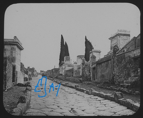 Photo pompeii the street - photo, of