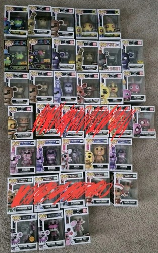 Enorme lotto funko pop fnaf - pop,
