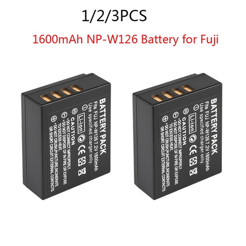 Batteria 1600mah w126 - np-w126, per