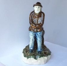Statua porcellana uomo - in, porcellana,