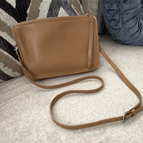 Borsa tracolla coach marrone - a,