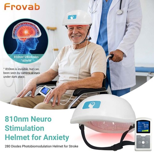 Casco fotobiomodulazione 810nm