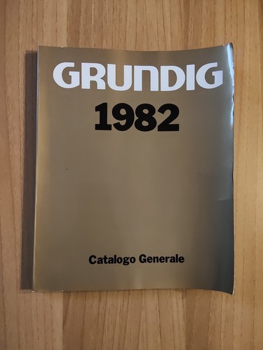 Grundig catalogo generale 1982 - generale,