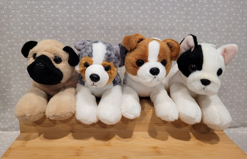 Set peluche cane cucciolo