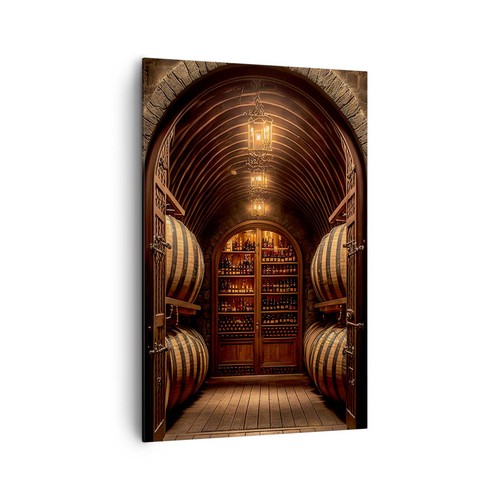 Quadro tela 80x120cm vino - tela,