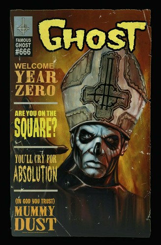 Ghost flagge fahne magazine - flagge,
