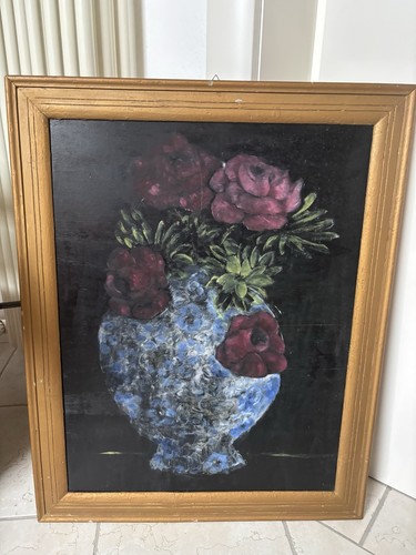 Dipinto vaso fiori - vaso, di