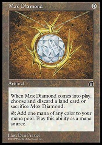 Mtg english mox diamond - english,