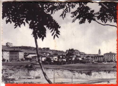 Cartolina meldola opaca - meldola,