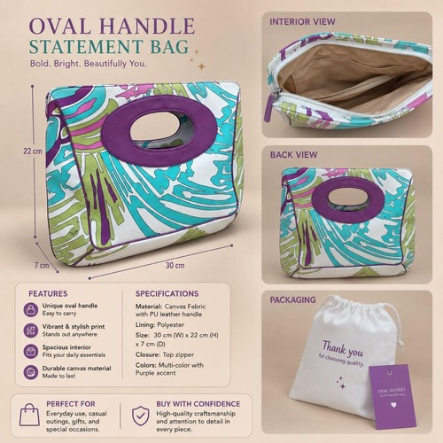 Borsa mano emilio pucci in - a,