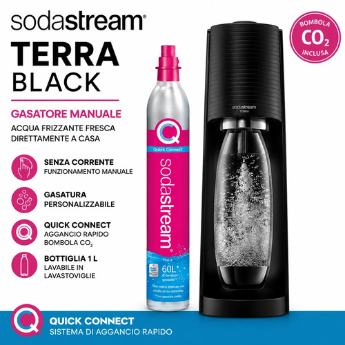Sodastream terra black - sodastream,